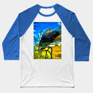 Fish Out of Water (Butterfly) Baseball T-Shirt